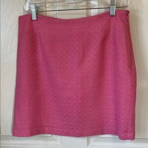 View Pink Tweed Skirt